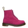 Buty Dr. Martens 1460 Pascal Fuchsia Pink Milled Nubuck RB 42596650